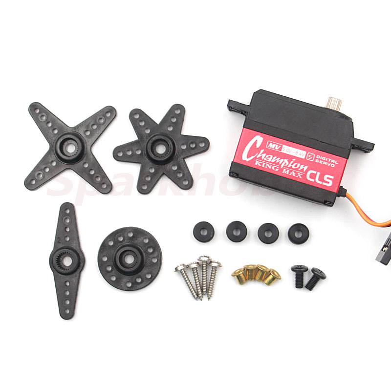 1PC KINGMAX CLS2875H 28g 11kg. - 6S Lipo Battery 22.2V 5000Mah のレビューと価格
